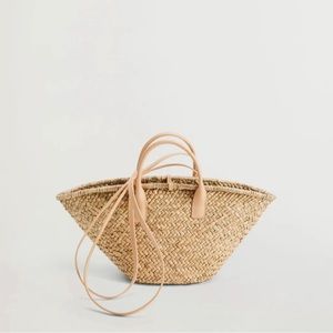 Mango Double Strap Basket Bag